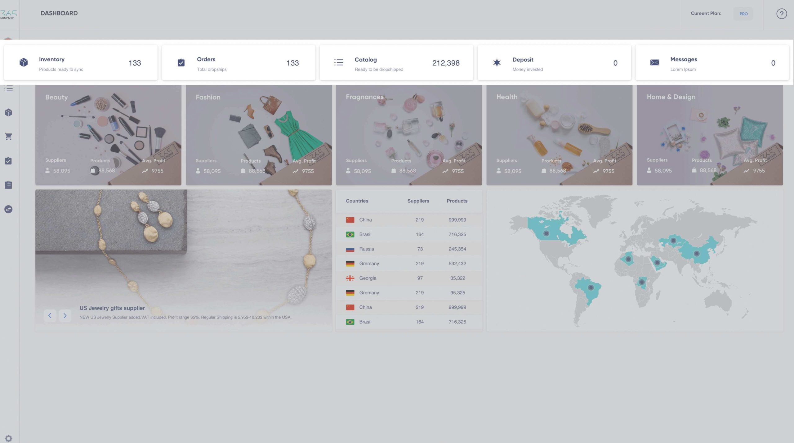 365Dropship Dashboard